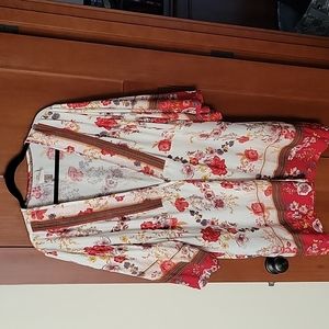 Knox Rose Floral Kimono XL